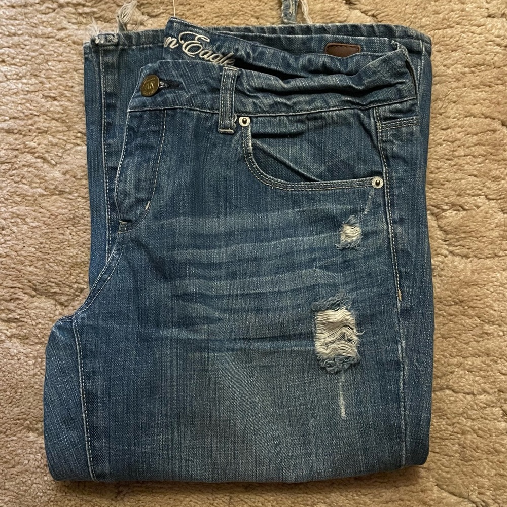 American Eagle Low Rise Size 10 Reg